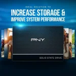اس اس دی اینترنال 500 گیگابایت پی ان وای مدل PNY CS900 2.5'' SATA III SSD Int با گارانتی 36 ماهه شرکتی - Image 6